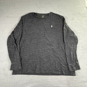 Polo‎ Ralph Lauren Men's XL Dark Gray Long Sleeve T-shirt